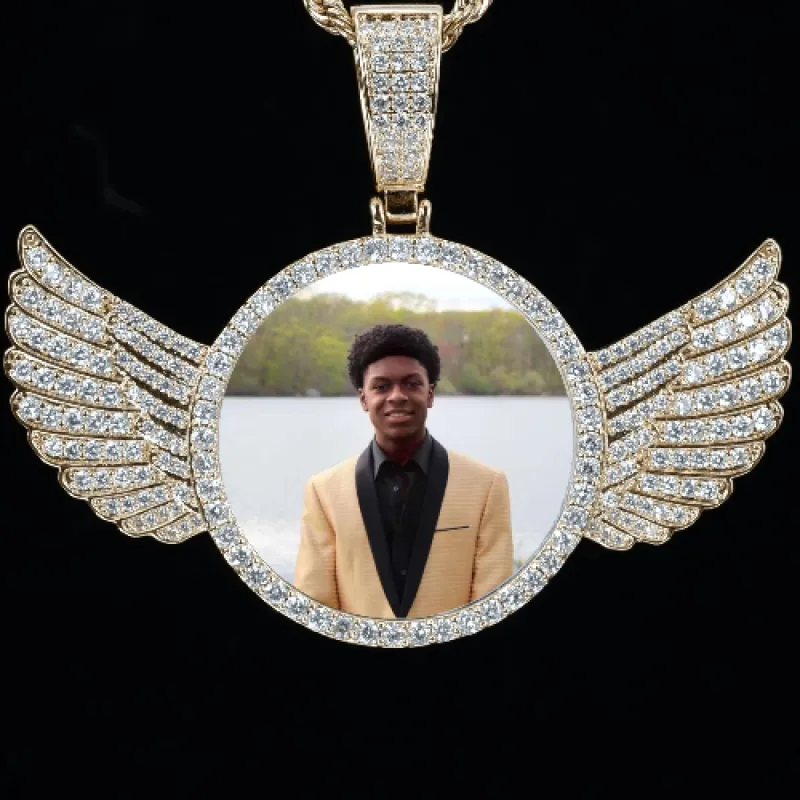 CUSTOM PICTURE PENDANT STYLE-4 sold by The GUU Shop