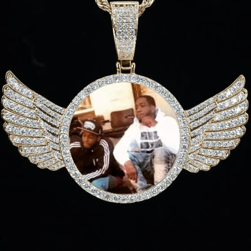 CUSTOM PICTURE PENDANT STYLE-4 sold by The GUU Shop