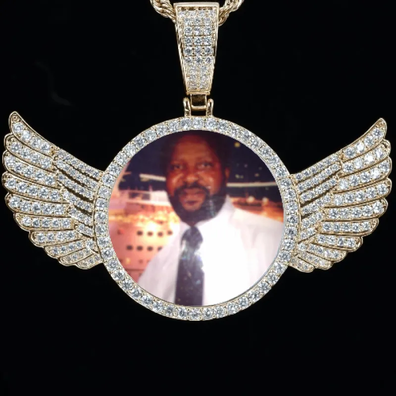 CUSTOM PICTURE PENDANT STYLE-4 sold by The GUU Shop