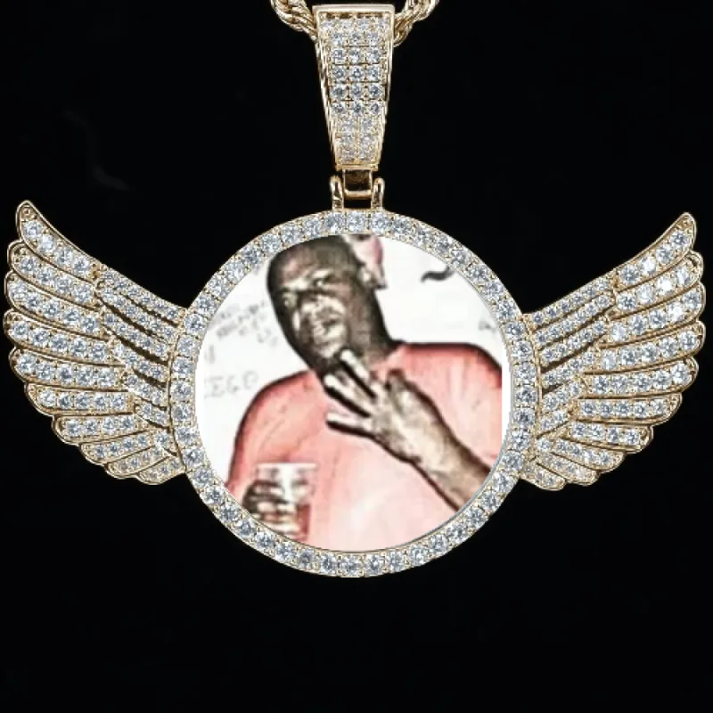 CUSTOM PICTURE PENDANT STYLE-4 sold by The GUU Shop