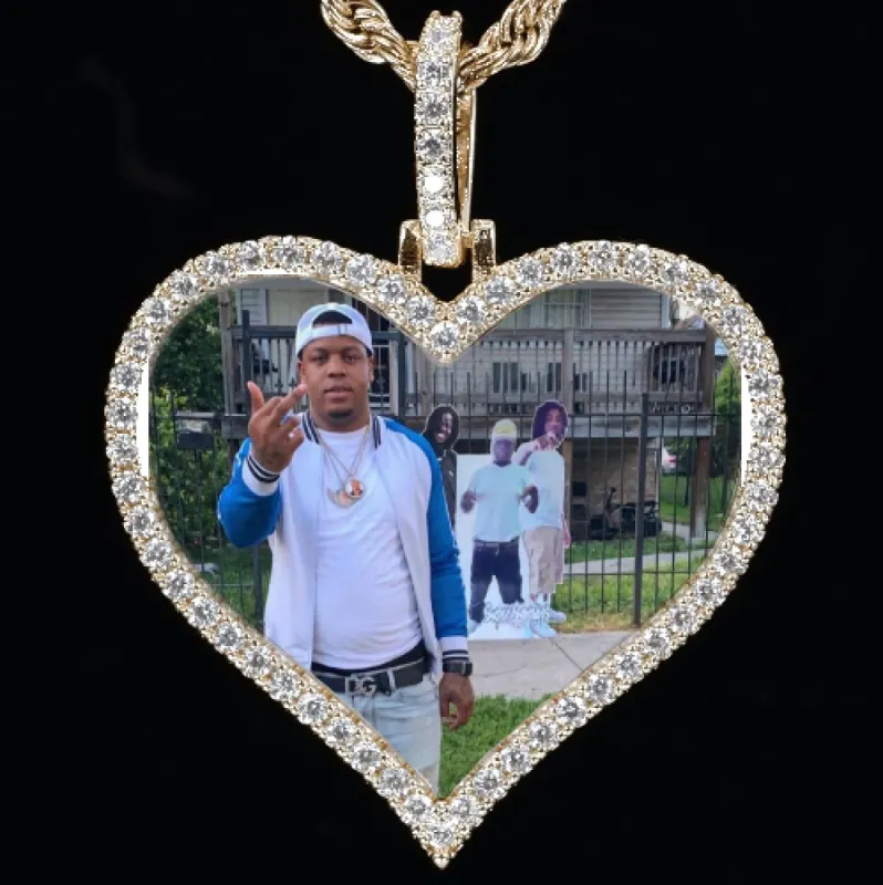 CUSTOM PICTURE PENDANT STYLE-3 sold by The GUU Shop