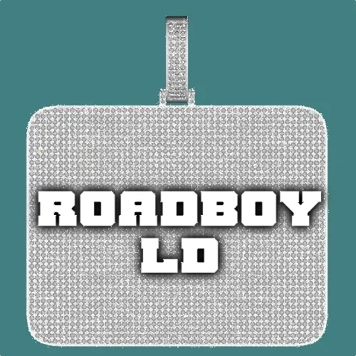 CUSTOM LETTER NECKLACE 3D BIG SQUARE sold by The GUU Shop