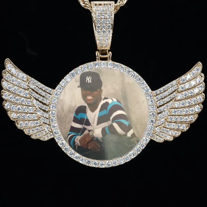 CUSTOM PICTURE PENDANT STYLE-4 sold by The GUU Shop