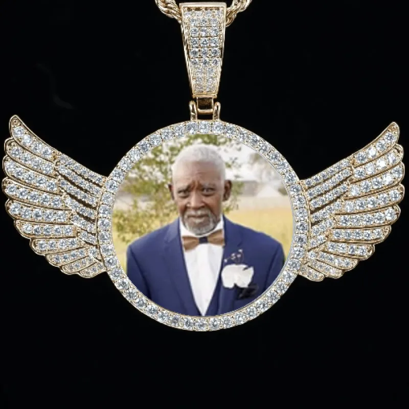 CUSTOM PICTURE PENDANT STYLE-4 sold by The GUU Shop