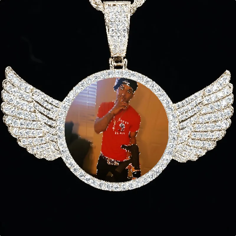 CUSTOM PICTURE PENDANT STYLE-4 sold by The GUU Shop