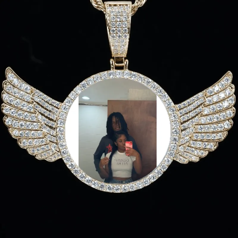 CUSTOM PICTURE PENDANT STYLE-4 sold by The GUU Shop