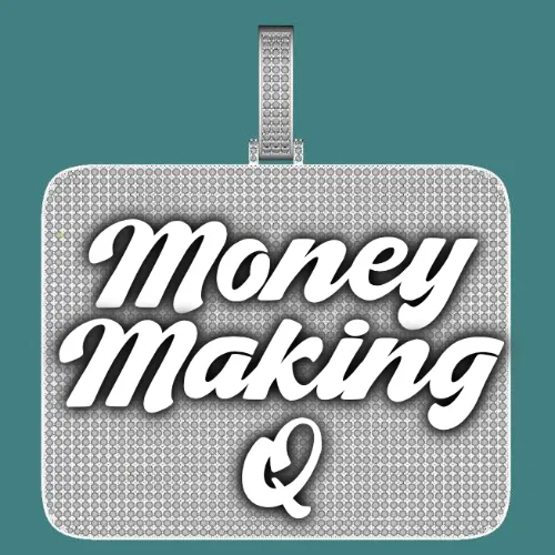 CUSTOM LETTER NECKLACE 3D BIG SQUARE sold by The GUU Shop