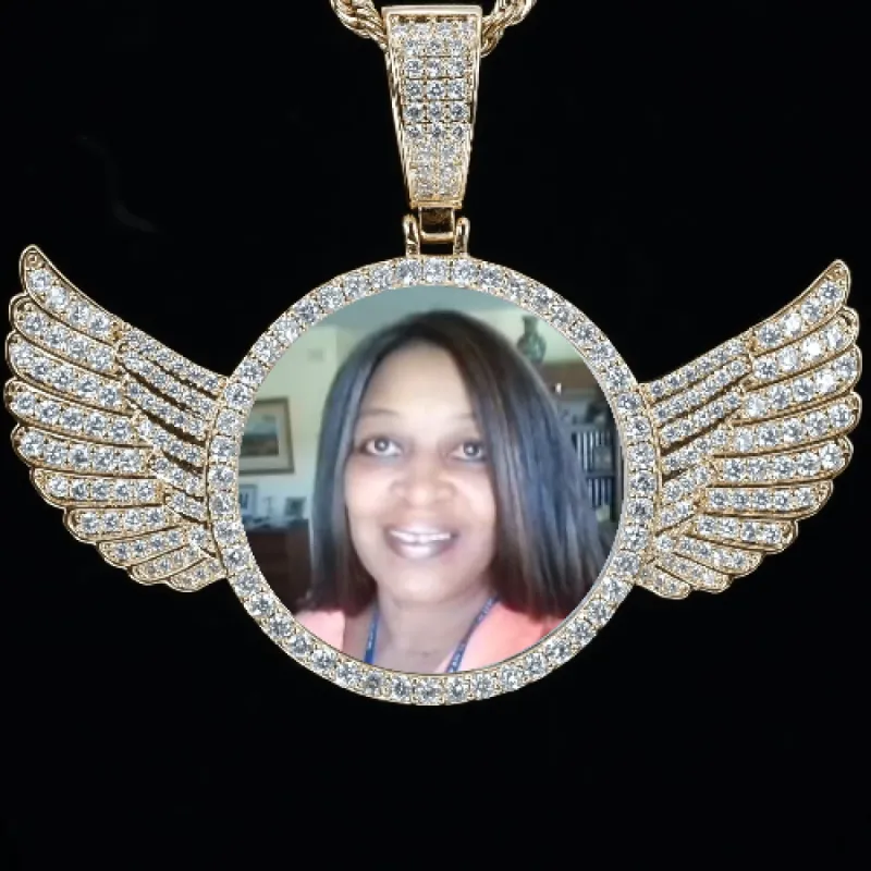 CUSTOM PICTURE PENDANT STYLE-4 sold by The GUU Shop