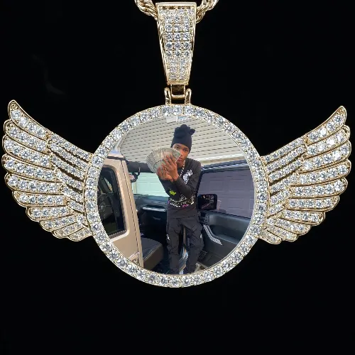 CUSTOM PICTURE PENDANT STYLE-4 sold by The GUU Shop