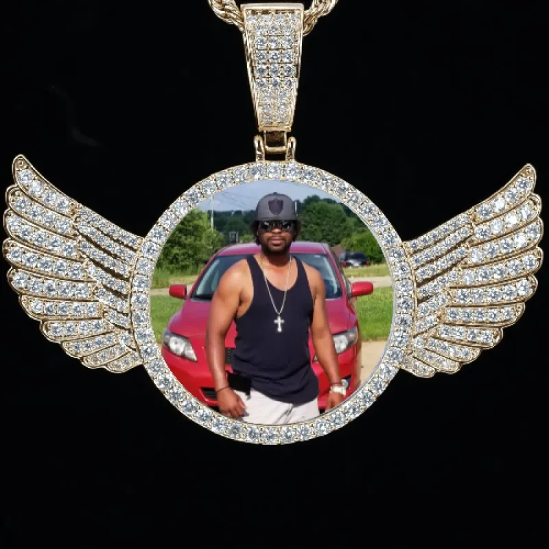 CUSTOM PICTURE PENDANT STYLE-4 sold by The GUU Shop