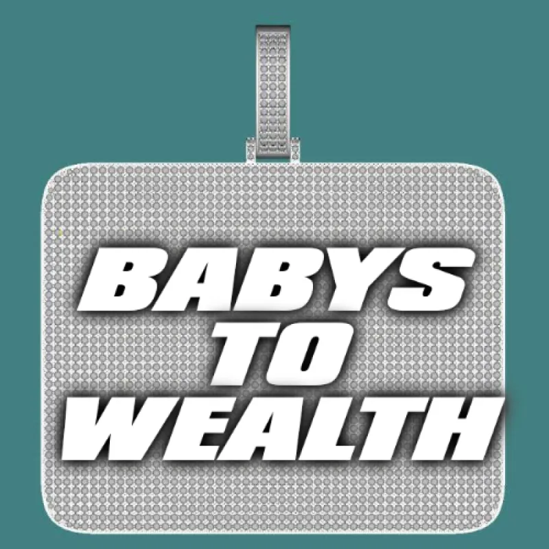 CUSTOM LETTER NECKLACE 3D BIG SQUARE sold by The GUU Shop