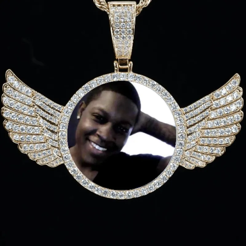 CUSTOM PICTURE PENDANT STYLE-4 sold by The GUU Shop