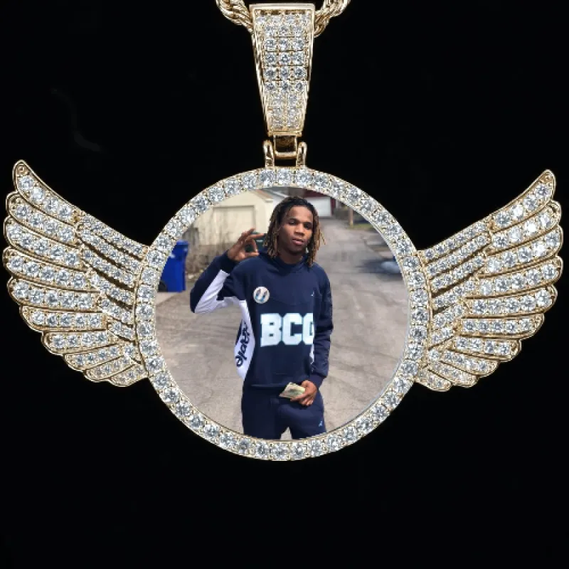 CUSTOM PICTURE PENDANT STYLE-4 sold by The GUU Shop