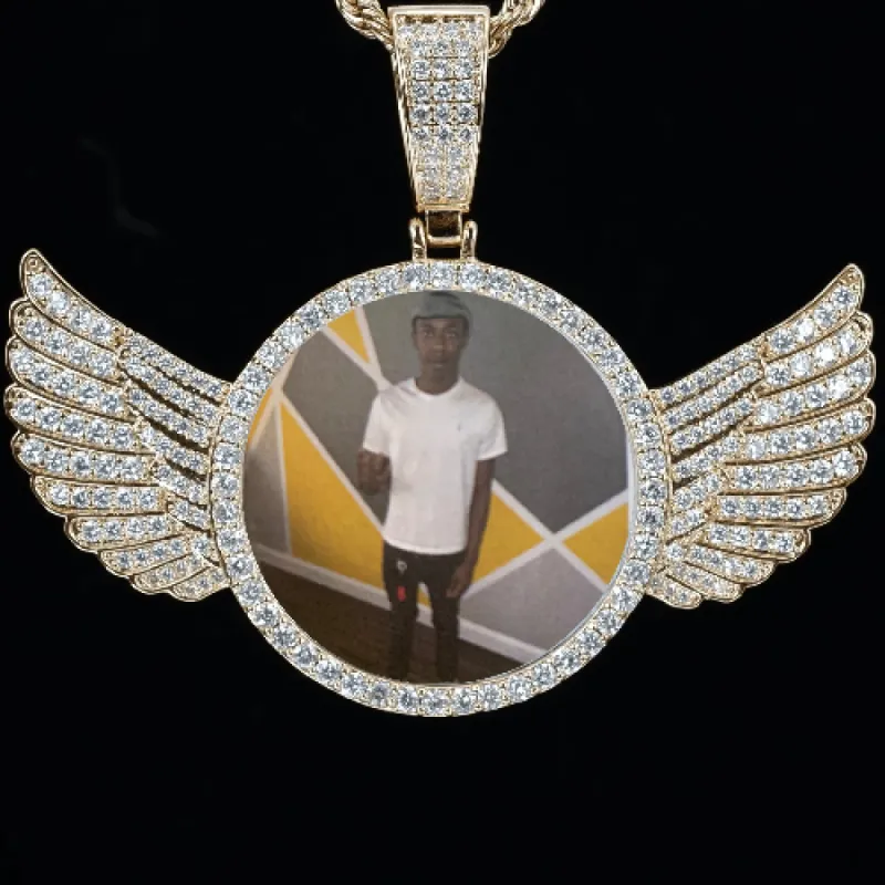 CUSTOM PICTURE PENDANT STYLE-4 sold by The GUU Shop