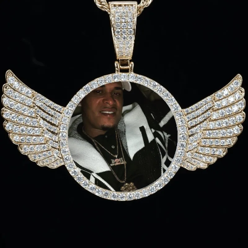 CUSTOM PICTURE PENDANT STYLE-4 sold by The GUU Shop