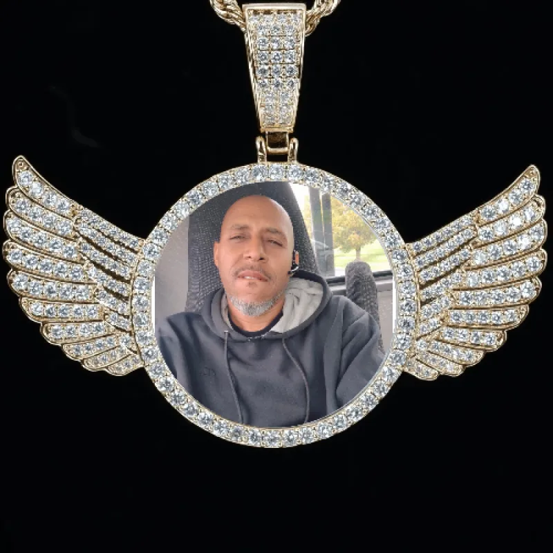 CUSTOM PICTURE PENDANT STYLE-4 sold by The GUU Shop