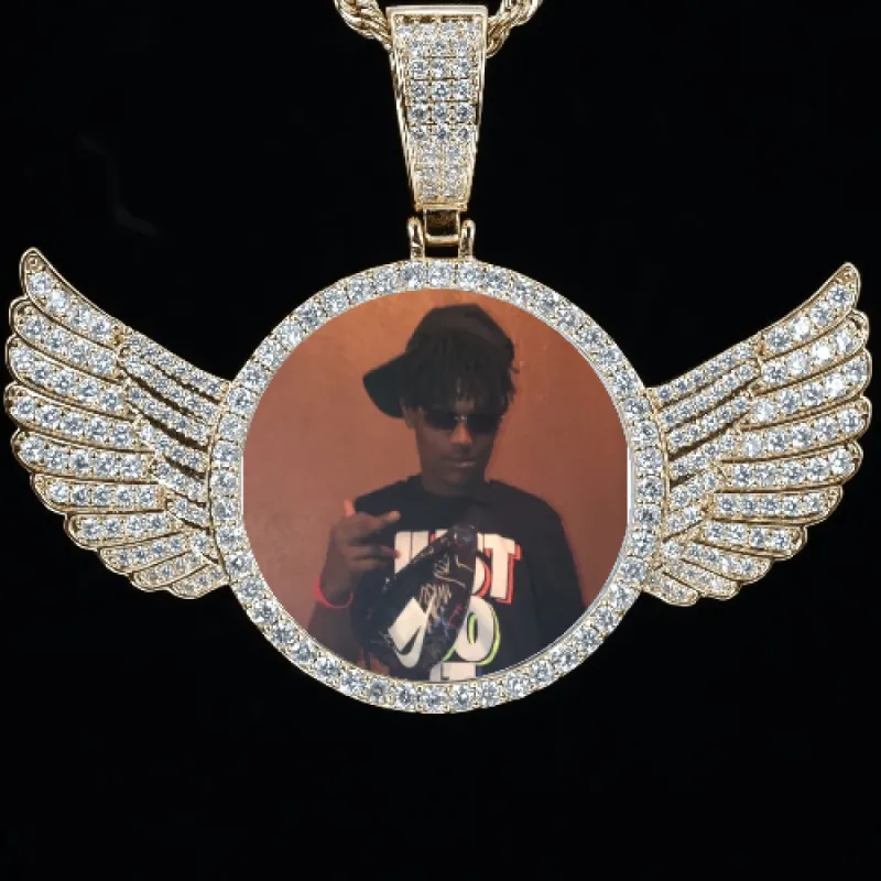 CUSTOM PICTURE PENDANT STYLE-4 sold by The GUU Shop