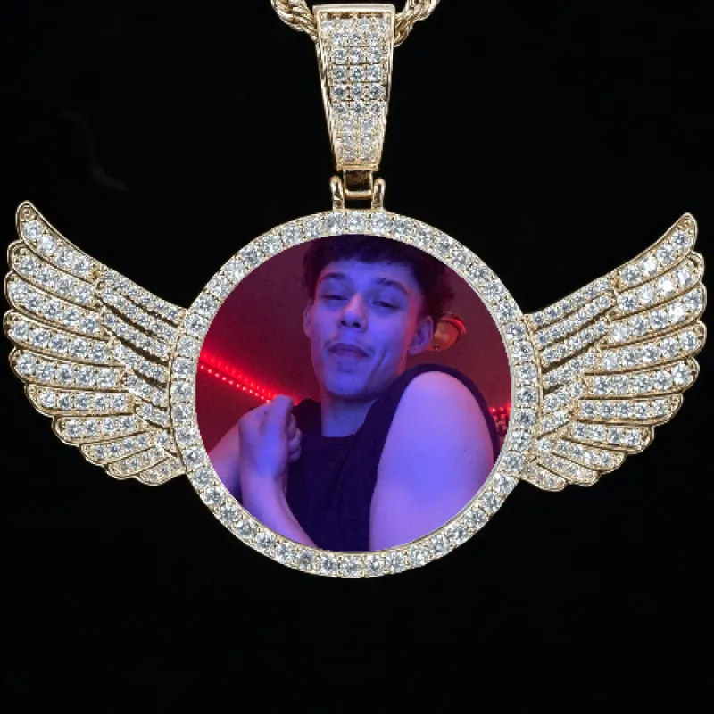 CUSTOM PICTURE PENDANT STYLE-4 sold by The GUU Shop