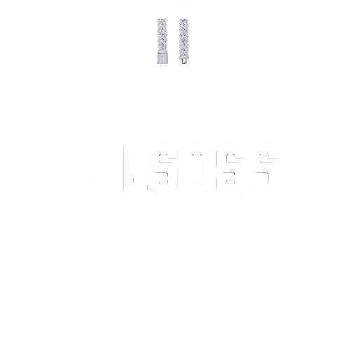 Custom Letters Baguette Two Layer Necklace sold by The GUU Shop