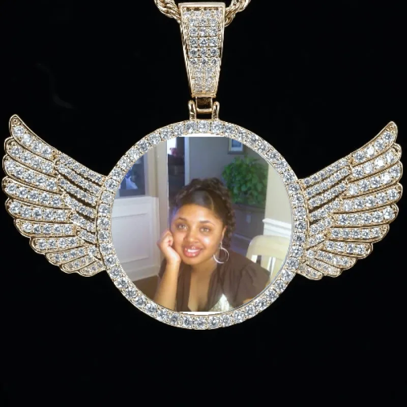 CUSTOM PICTURE PENDANT STYLE-4 sold by The GUU Shop