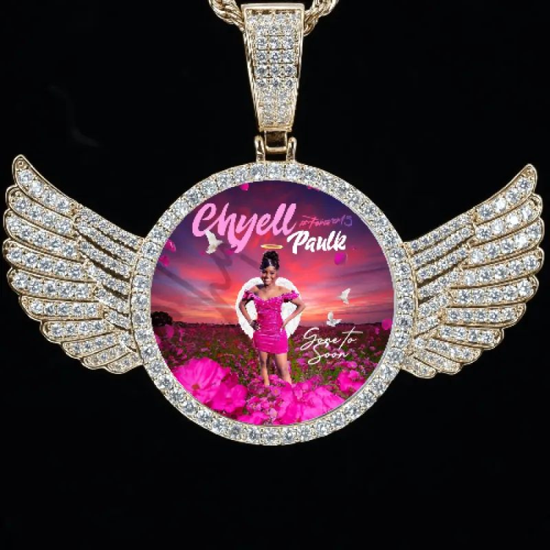 CUSTOM PICTURE PENDANT STYLE-4 sold by The GUU Shop