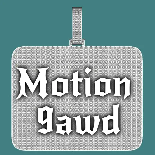 CUSTOM LETTER NECKLACE 3D BIG SQUARE sold by The GUU Shop