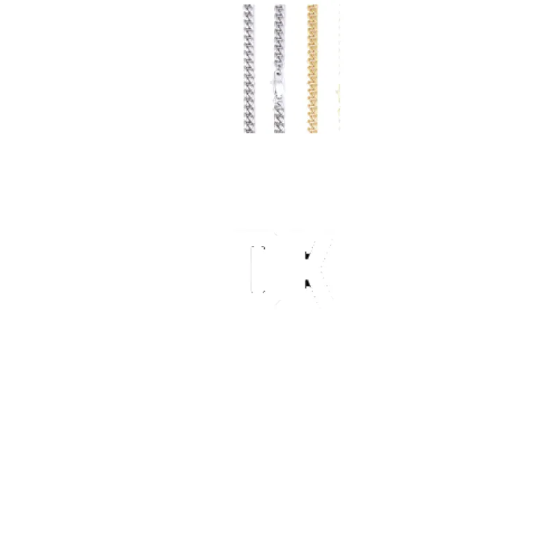 Custom Letters Baguette Two Layer Necklace sold by The GUU Shop