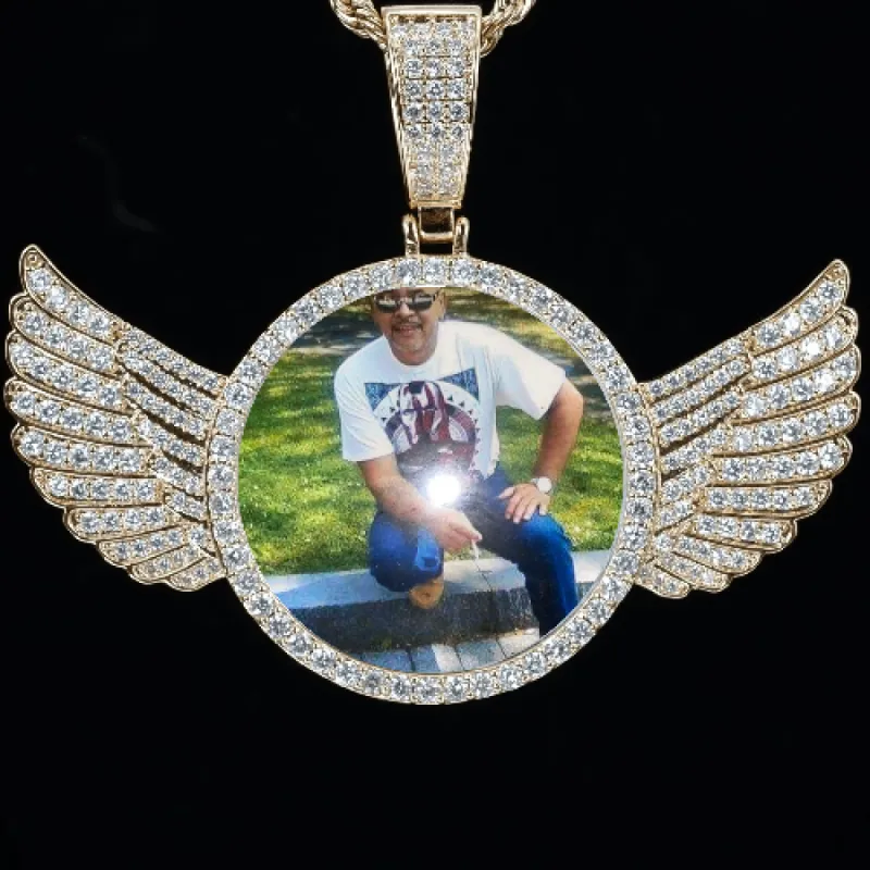 CUSTOM PICTURE PENDANT STYLE-4 sold by The GUU Shop