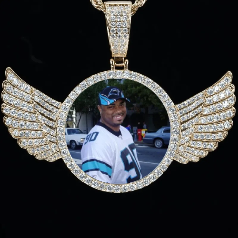 CUSTOM PICTURE PENDANT STYLE-4 sold by The GUU Shop