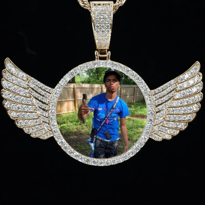 CUSTOM PICTURE PENDANT STYLE-4 sold by The GUU Shop