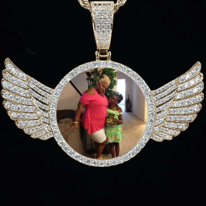 CUSTOM PICTURE PENDANT STYLE-4 sold by The GUU Shop