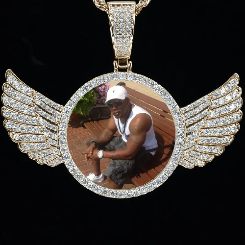 CUSTOM PICTURE PENDANT STYLE-4 sold by The GUU Shop