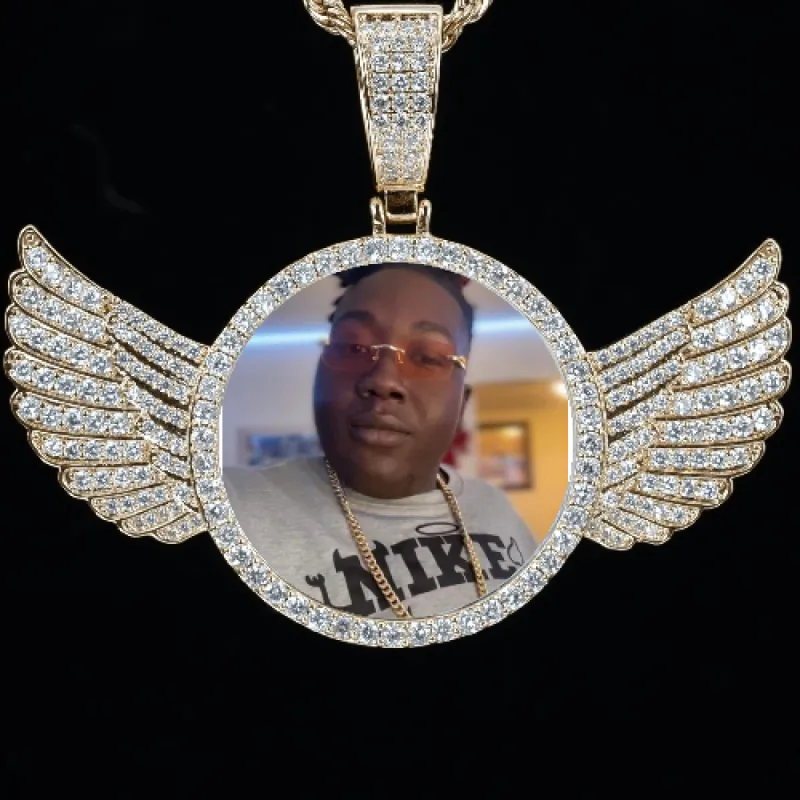 CUSTOM PICTURE PENDANT STYLE-4 sold by The GUU Shop