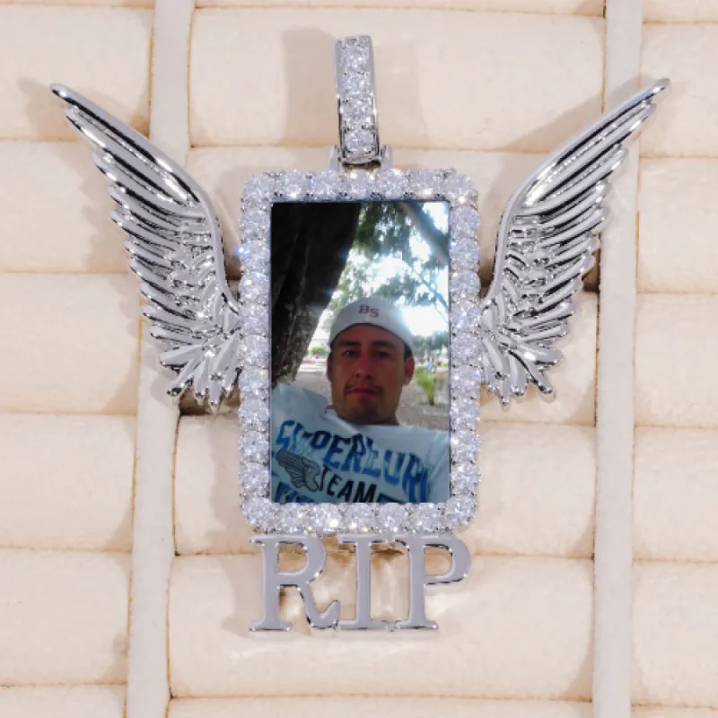 RIP WING 3D CUSTOM PICTURE PENDANT made by The GUU Shop