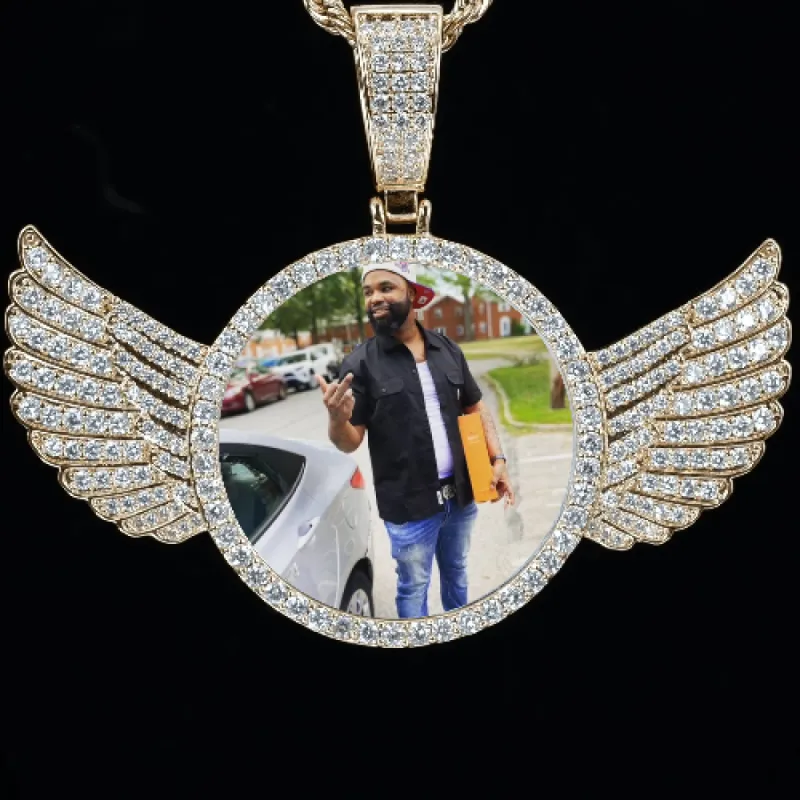 CUSTOM PICTURE PENDANT STYLE-4 sold by The GUU Shop