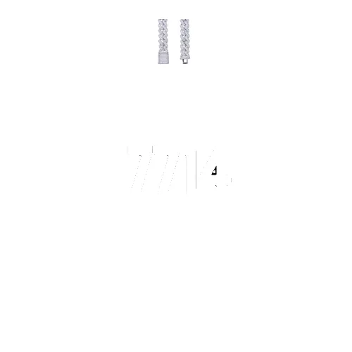 Custom Letters Baguette Two Layer Necklace sold by The GUU Shop