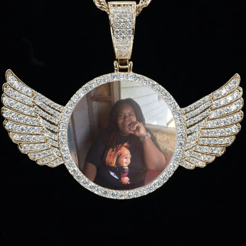 CUSTOM PICTURE PENDANT STYLE-4 sold by The GUU Shop