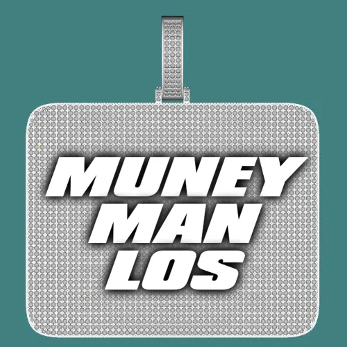 CUSTOM LETTER NECKLACE 3D BIG SQUARE sold by The GUU Shop