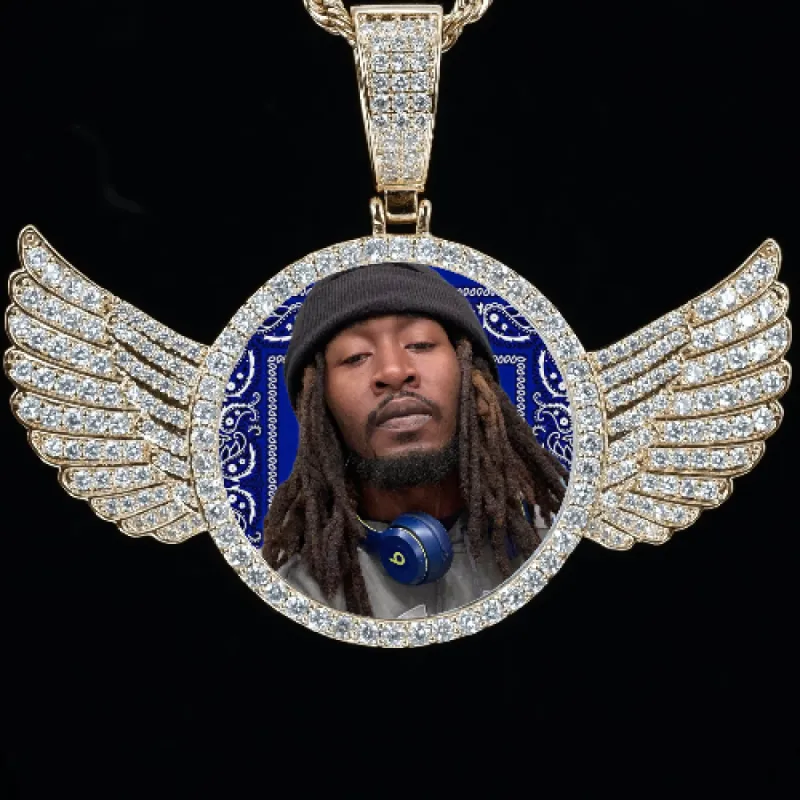 CUSTOM PICTURE PENDANT STYLE-4 sold by The GUU Shop