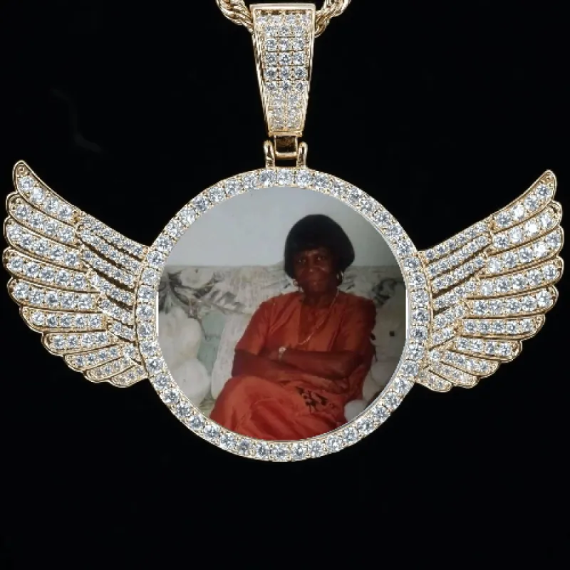 CUSTOM PICTURE PENDANT STYLE-4 sold by The GUU Shop
