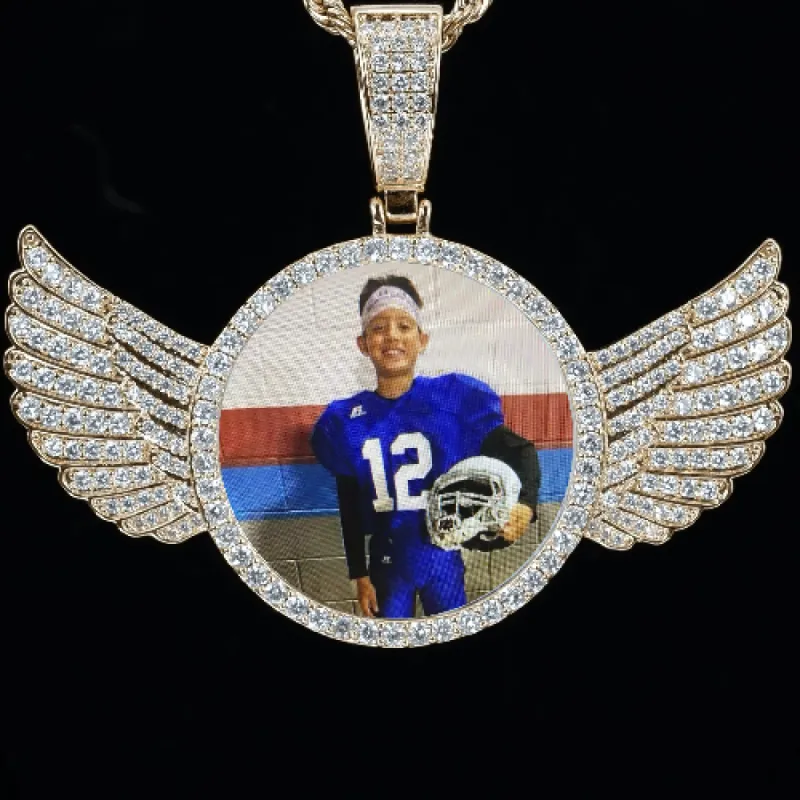 CUSTOM PICTURE PENDANT STYLE-4 sold by The GUU Shop