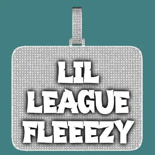 CUSTOM LETTER NECKLACE 3D BIG SQUARE sold by The GUU Shop