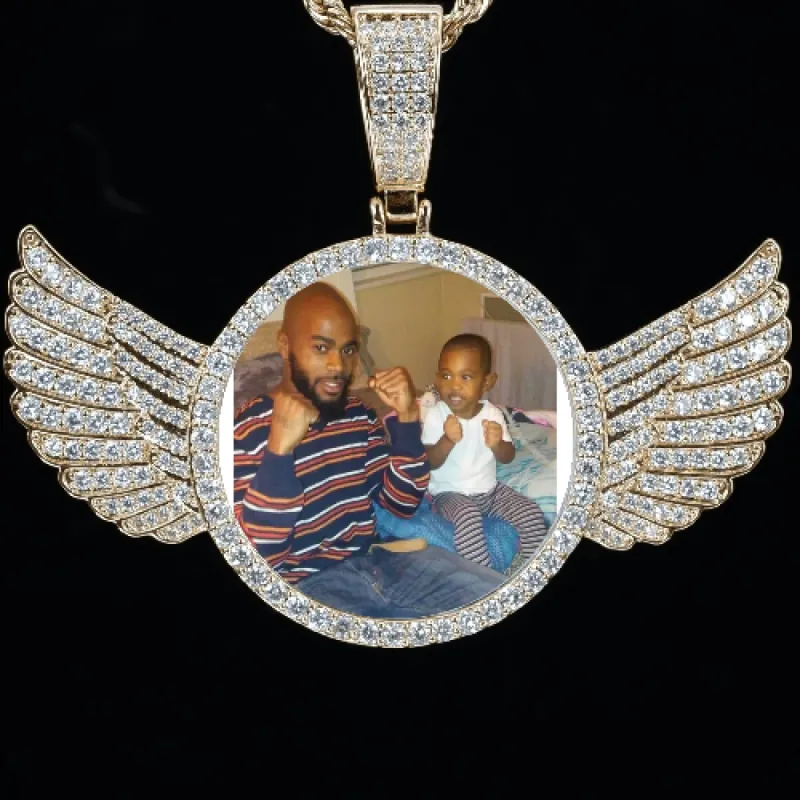 CUSTOM PICTURE PENDANT STYLE-4 sold by The GUU Shop