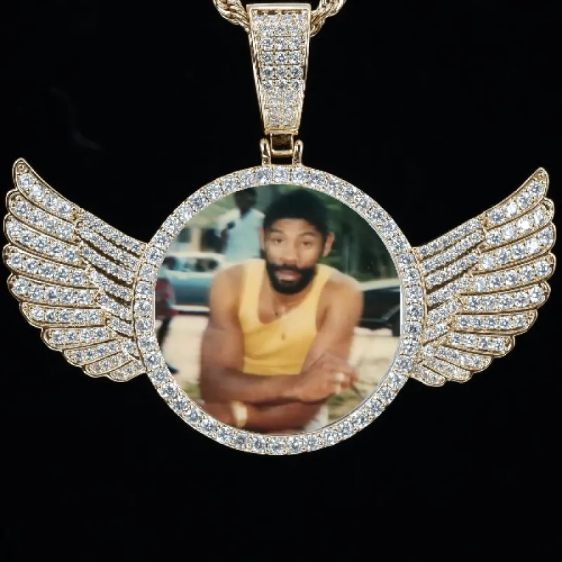 CUSTOM PICTURE PENDANT STYLE-4 sold by The GUU Shop