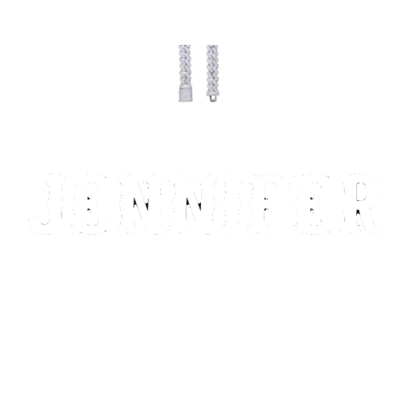 Custom Letters Freibeuter Font Necklace sold by The GUU Shop