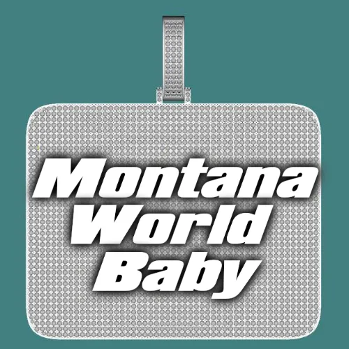 CUSTOM LETTER NECKLACE 3D BIG SQUARE sold by The GUU Shop