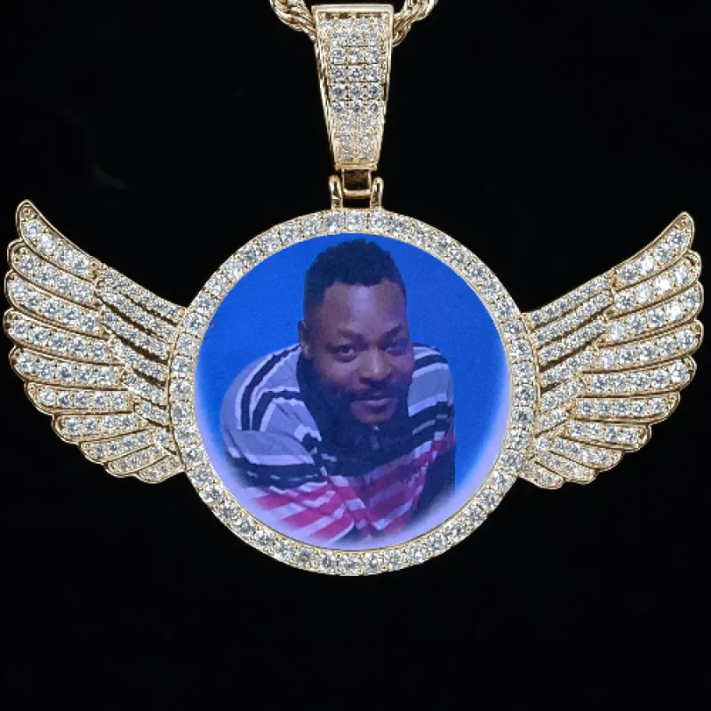 CUSTOM PICTURE PENDANT STYLE-4 sold by The GUU Shop