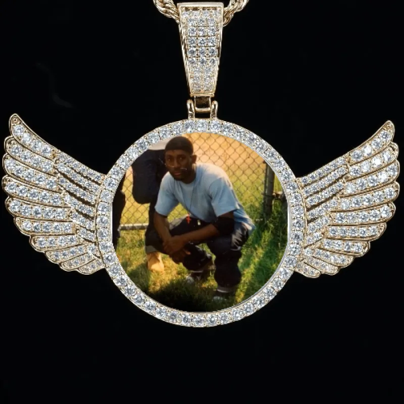 CUSTOM PICTURE PENDANT STYLE-4 sold by The GUU Shop