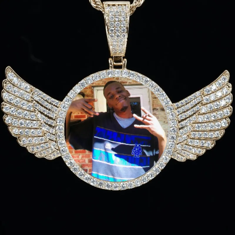 CUSTOM PICTURE PENDANT STYLE-4 sold by The GUU Shop