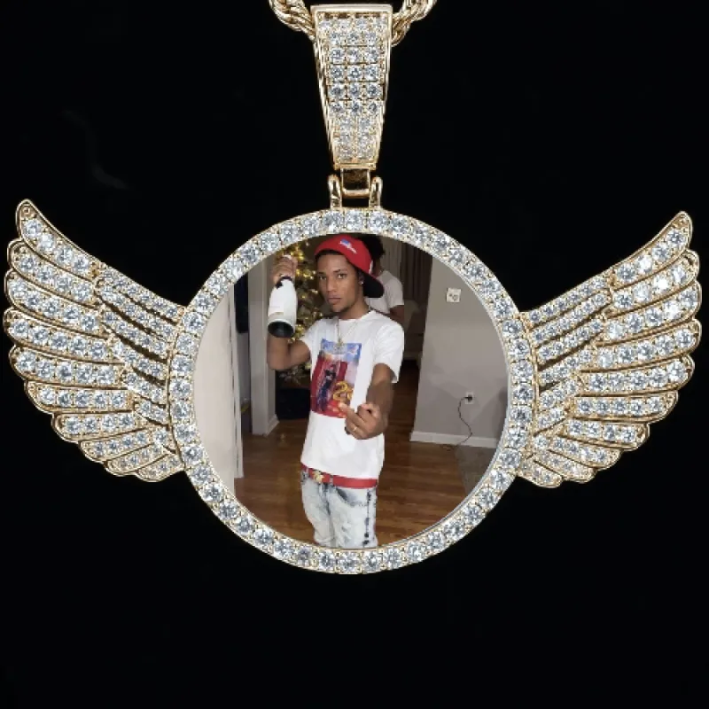 CUSTOM PICTURE PENDANT STYLE-4 sold by The GUU Shop